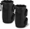 2Pcs Bike Water Bottle Holder Bags, HMIEPRS Insulated Bicycle Cup Holder with Mesh Phone Pockets, Handlebar Bottle Cage Drinks Holder Bicycle Accessories for Cycling Wheelchair Strollers