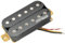 Wilkinson Vintage Klassische Alnico 5 Overwound Open Style Humbucker Steg Tonabnehmer Pickup für E-Gitarre, Schwarz
