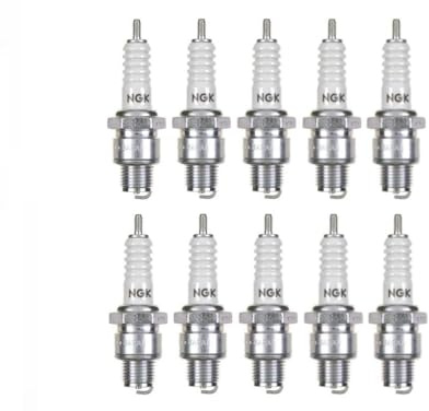 10x Zündkerze B10HS Zündkerzen Set 10 Stück 10er Pack passend für Motorrad/Roller