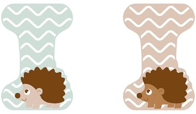 small foot Holzbuchstaben-Set Kinderzimmer I aus FSC® 100%-zertifiziertem Holz, Tier-Buchstaben zum Sammeln, 12516