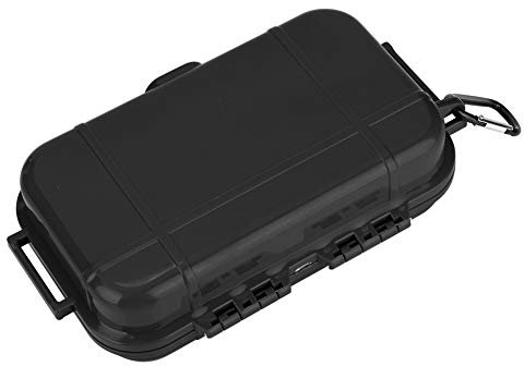 Acouto Outdoor Survival Shockproof Waterproof Storage Case Airtight Carry Box Container The Container Is in Particular Fabricated From Top Software Field This Water Resistant Field Is