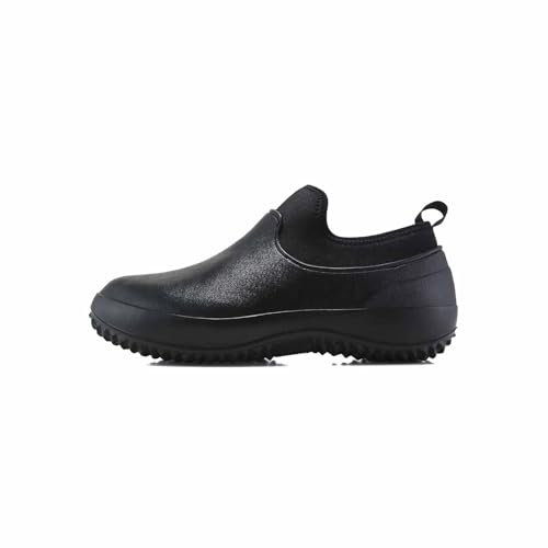 Zapatos de Chef para Hombres, Zapatos de Trabajo de Enfermería de Seguridad Resistentes al Agua y al Aceite, Zapatos de Restaurante de Chef de Cocina Impermeables para Servicio de Alimentos, para Zapa