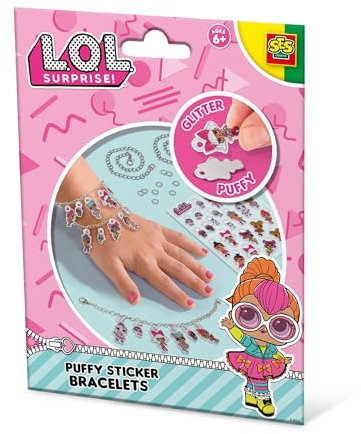 SES Creative L.O.L. - Puffy Aufkleber Armbänder, diverse Farben