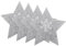 4 Pcs Christmas Cutlery Holder Pocket Tableware Organizers Star Pocket Cutlery Bag Fork Flatware Bags Christmas Silverware Holder Ornaments Unique Party Table Decoration