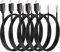 YAODHAOD Micro USB Male 2 Pin Bare Wire, 5V 3A Micro USB to Open End Pigtail Power Cable Easy Soldering,for USB Equipment Installed or Replacement Repair DIY Cable (5PCS) (Micro USB 2 Pin)