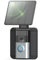 QIBOX Solar Charger Compatible with Ring Video Doorbell 4/3/3 Plus/Battery Doorbell Plus, Waterproof Continuous Solar Panel, Adjustable Panel