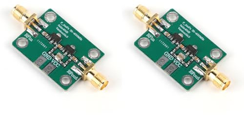 Fafeicy Amplificatore RF a Banda Larga 30-4000 MHz con Guadagno 40 DB per FM HF VHF UHF