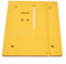 HOHOVYVY Placa de inserción para mesa de fresado, T60 de aluminio, router, mesa, sierra, panel, sierra circular, mesa 24 x 20
