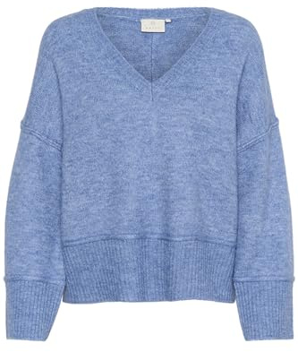 KAFFE Damen Strickpullover KAfridana Lange Ärmel