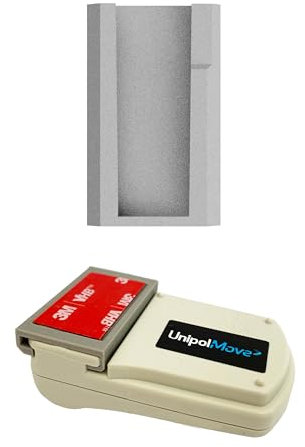 3Drive - 2 PZ Supporto Auto per Unipol Move - Clip adesiva - Sistema fissaggio Adesivo con nastro biadesivo - Gancio di supporto porta Unipol Move