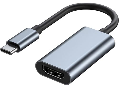 USB C to HDMI Adapter,High Speed 4K USBC to HDMI Cable Adapter with iPhone 16 15 Pro Max MacBook Pro Air iPad Pro iMac Galaxy S XPS Surface Book 3 and More
