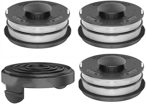 StarRing 4/8/12 pezzi di ricambio per bobine e copertura per bobine Einhell GC-ET 4530 3405685, accessori per decespugliatore, linea e cappuccio per bobine di erba autoalimentazione (4 pezzi)