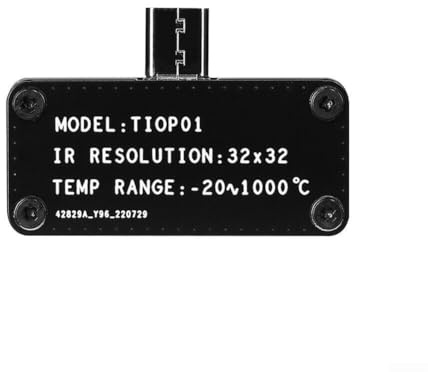 Caméra d'imagerie thermique infrarouge pour téléphone portable Android, interface de type C, résolution 32 x 32, plage de -20 à 1000 C, fréquence d'images 5 FPS, portable pour imageur infrarouge avec