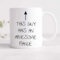 This Guy Hat einen Awesome Verlobter Becher Geschenk Friend Valentinstag Weihnachten Neuheit Lustig Tasse Verlobung