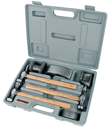 Brüder Mannesmann Karosserie Ausbeulsatz 7-TLG. Ausbeulhammer Ausbeul Set