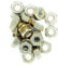 M8 (8mm) Hex Nut - Brass (Pack of 10)
