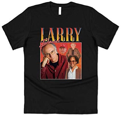 Sanfran Clothing Larry David Homage Top Seinfeld Curb TV Show Comedy Bernie Sanders T-Shirt