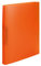 HERMA Ringbücher A4 Orange Transluzent Set, 3 Stück, schmal, 2 Ringe, 25 mm breit, Ringordner aus Kunststoff mit Niederhalter für Kinder, Jungen und Mädchen
