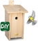 GARDIGO® Nistkasten Bausatz für Meisen I Vogelhaus zum selber Bauen I Made in Germany I Vogelhäuschen aus Holz zum aufhängen