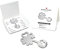 Geschenkartikel: ROMINOX Key Tool Lucky Charm, 19 Funktionen, Schlüsselanhänger Kleeblatt, Glücksbringer, Edelstahl Multitool inkl. Funktionsbeschreibung, Multifunktionswerkzeug