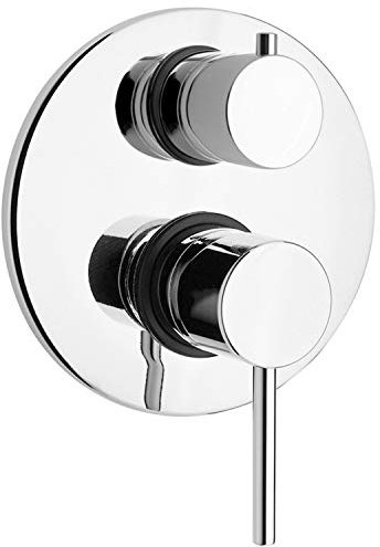 Paini COX Miscelatore Doccia Incasso con Deviatore Rotativo 2 Uscite Cromato