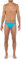 HOM Slip de Bain Micro Sea Life Swim Briefs, Turquoise, M Men's