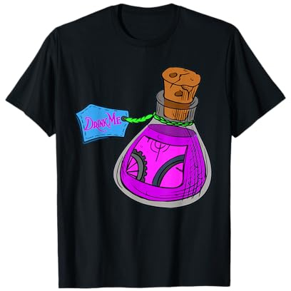 Alice in Wonderland Drink Me Bottle T-Shirt