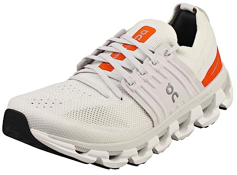 ON Cloudswift 3 Herren-Sneaker, Elfenbein/Flamme, 47 EU