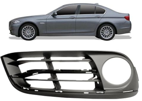 DM Autoteile 100394 Nebelscheinwerfer Gitter vorne rechts kompatibel für BMW 5er Touring F10 Facelift 2013-2016
