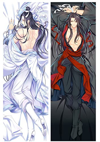 Sonsoke Mo Dao Zu Shi Kissenbezug, gefüllter Druck, Überwurfkissen, Couchüberzüge, 150 x 50 cm, Pfirsichhaut (Mo Dao Zu Shi 3)