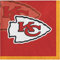 Kansas City Chiefs Getränke-Servietten, 48 Stück