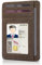 Teskyer Portefeuille Homme, Porte Carte Bancaire, Portefeuille en Cuir PU, Porte Cartes de Credit, Petit Portefeuille Homme, Protection RFID, Design Minimaliste, Marron