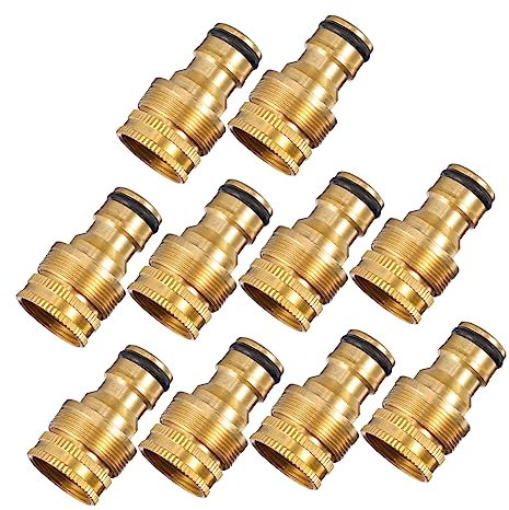 Veemoon 10pcs Basin Adapter Tap Adapters Connector Easy Installation Safe and Comfortable Use