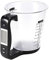 Wedhapy Strumento di Misurazione Elettronico da Cucina Tazza Multifunzione Misuratore Digitale Caraffa da Cucina Peso Temperatura Volume Bilancia con Display LCD Rimovibile Nero