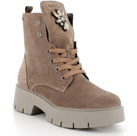 Igi&Co D.STEFY, Stivaletto Donna, Fango, 37 EU
