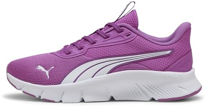 PUMA Unisex Kinder Flexfocus Lite Modern Jr Sneaker, Wild Berry Puma White, 35.5 EU