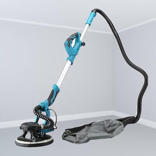 Eastnmythet Levigatrice per muri per pareti dipinte, Levigatrice per muri a Secco a Manico Lungo, Levigatrice telescopica per soffitti, Levigatrice per muri Interni ed Esterni,Drywall Sander