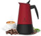 Cecotec Caffettiera Moka Express Piccolina 900 Rosso, Capacità 450 ml per 9 tazze, Design elegante in Acciaio, Filtro Acciaio Inox, Adatta a tutte le superfici, Valvola di sicurezza, Chiusura silicone
