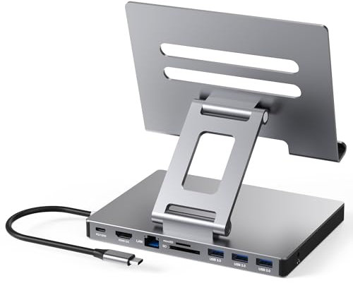 Soporte USB C para iPad Pro, 9 en 1