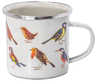 Sass & Belle Vintage Birds Enamel Mug