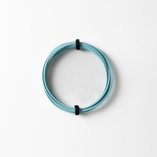 Velites Cyclone Jump Rope | Standard 3mm Cable | Durability and Adjustment 3.5 m Length for Speed and Endurance Training - Blue