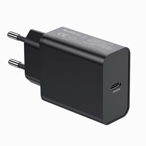 45W Caricatore Usb C per Samsung Galaxy S25/S25 Plus/S25 Ultra/S23+/S22/S23 Ultra/S25 Ultra/S20 S21/S23 FE,A56 A36 A26 A16 A54 5G/A25 5G/A53/A33 A34 A55/Z Fold 6 5 Tipo C Caricabatterie Carica Rapida