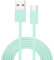 sourcing map 9.84ft USB Type C Charger Cable, 2A Type-C to USB A Braided Charging Cord Data Transfer Cable for Tablet Phone LED Desk Lamp Drone, Green