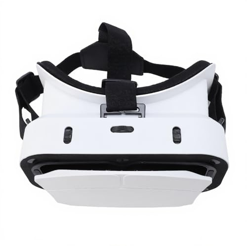 Topiky Immersives 3D-VR-Brillen-Headset, Einstellbarer Pupillenabstand für 4,7-7-Zoll-Telefone, Verwandelt Mobile Spiele und Filme, Ideal für Myopie Bis zu 600°