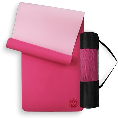 VonBueren Yoga Matte rutschfest, ca. 183 x 61 cm, Yogamatte, Gymnastikmatte