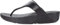 Fitflop Damen LULU Toe Post-Leather Zehenstütze Sandalen, Schwarz (Schwarz 001), 38 EU