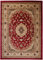Carpeto Teppich Orientteppich Rot 200 x 300 cm Medaillon Konturenschnitt Muster Iskander Kollektion