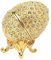 Emailliertes Osterei-Schmuck-Organizer, Ornamente Vintage-Stil emailliertes Ei Diamant Schmuckstück Dekoration