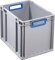 Allit 456735 EuroBox 432 400 x 300 x 320 mm offene Griffe in grau/blau