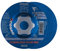 PFERD CC-GRIND-SOLID Schleifscheibe 125x22,23 mm COARSE Speziallinie SGP INOX für Edelstahl 10 Stk